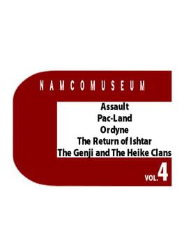 Namco Museum Vol. 4 Cover
