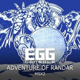 Eggconsole Adventure of Randar MSX2 Cover