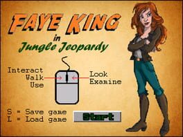 Faye King: Jungle Jeopardy Cover