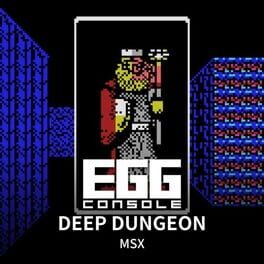 Eggconsole Deep Dungeon MSX Cover