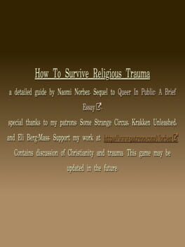 How to Survive Religious Trauma Cover