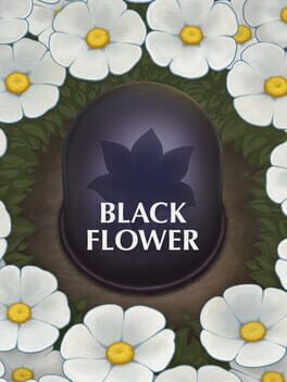 Black Flower Cover