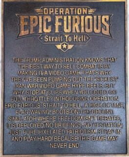 Operation Epic Furious: Strait to Hell Cover