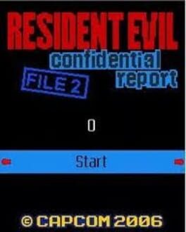 Resident Evil Confidential Report File #2 Cover