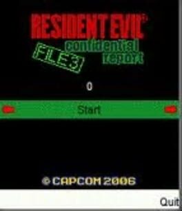 Resident Evil Confidential Report File #3 Cover
