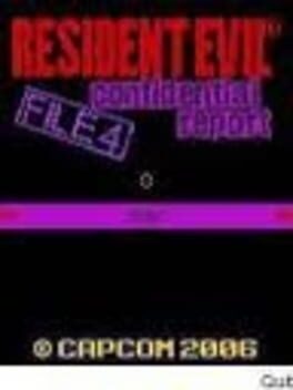 Resident Evil Confidential Report File #4 Cover