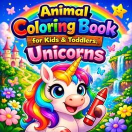 Animal Coloring Book for Kids & Toddlers: Unicorns Cover