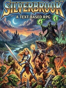 Silverbrook: a Text-Based RPG Cover