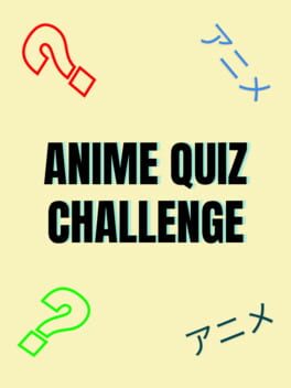 Anime Quiz Challenge Cover