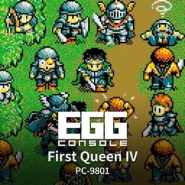 Eggconsole First Queen IV PC-9801 Cover