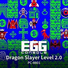 Eggconsole Dragon Slayer Level 2.0 PC-8801 Cover