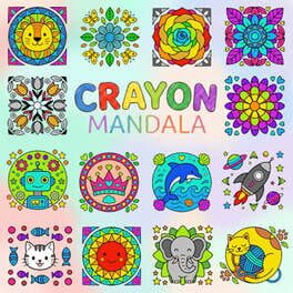 Crayon Mandala Cover