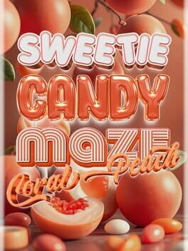 Sweetie Candy Maze: Coral Peach Cover