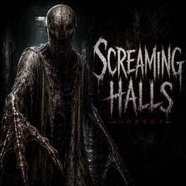 Screaming Halls: Horror Cover