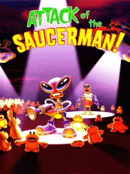 Attack of the Saucerman Cover