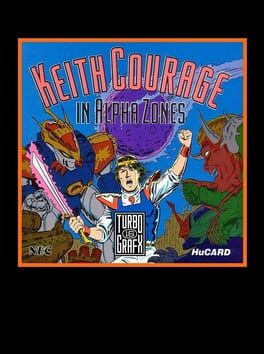 Keith Courage in Alpha Zones Cover