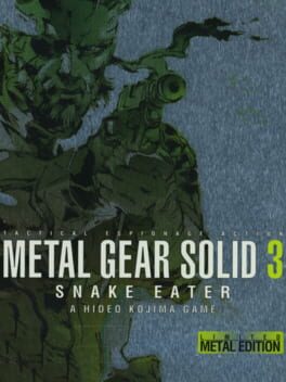 Metal Gear Solid 3: Snake Eater - Limited Metal Edition Cover