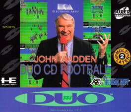John Madden Duo CD Football Cover