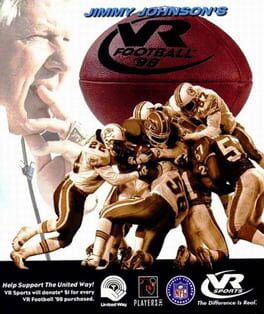 Jimmy Johnson's VR Football '98 Cover