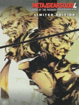 Metal Gear Solid 4: Guns of the Patriots - Limited Edition Cover