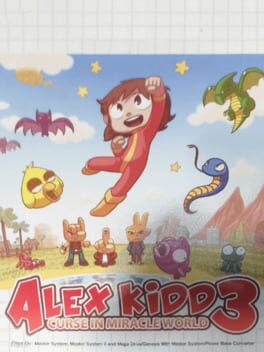 Alex Kidd 3: Curse in Miracle World Cover