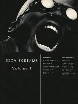 Sega Screams: Volume 1 Cover