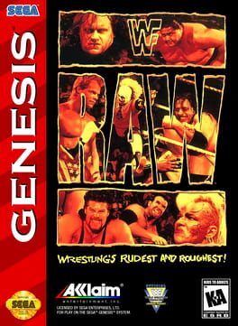 WWF Raw: Wrestling's Rudest and Roughest! Cover