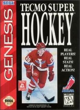 Tecmo Super Hockey Cover