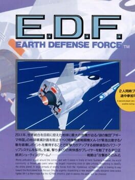 Earth Defense Force Cover