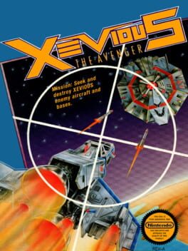 Xevious: The Avenger Cover