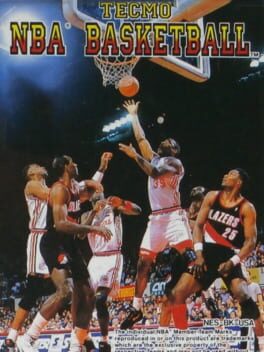 Tecmo NBA Basketball Cover