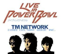 TM Network: Live in Power Bowl Cover