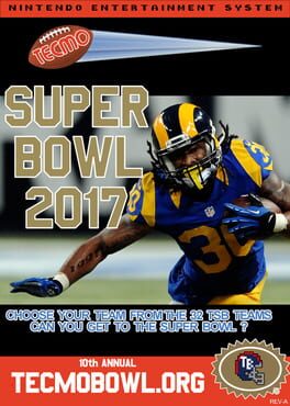 Tecmo Super Bowl 2017 Cover