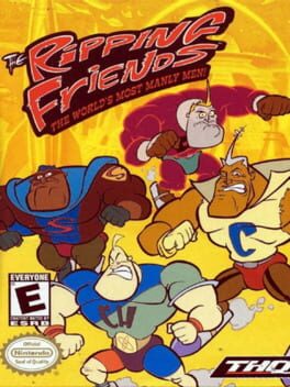 The Ripping Friends: The World's Most Manly Men! Cover