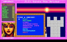 Jill of the Jungle: Jill Saves the Prince Cover