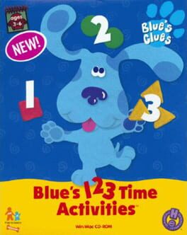 Blue's 123 Time Activities Cover
