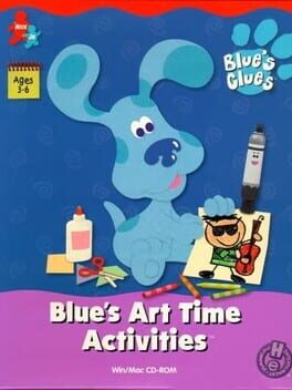 Blue's Art Time Activities Cover