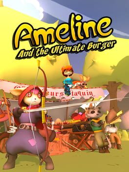 Ameline and the Ultimate Burger Cover