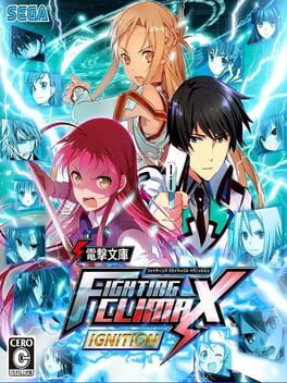 Dengeki Bunko: Fighting Climax Ignition - Mobile Version Cover