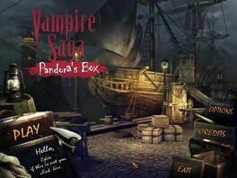 Vampire Saga: Pandoras Box Cover