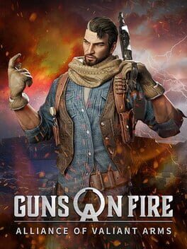 A.V.A: Guns on Fire Cover