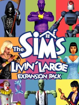 The Sims: Livin' Large Cover