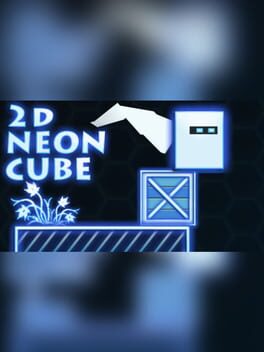 2D Neon Cube Cover