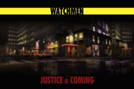 Watchmen: Justice is Coming Cover