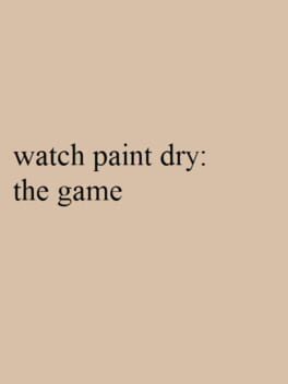 Watch Paint Dry Cover