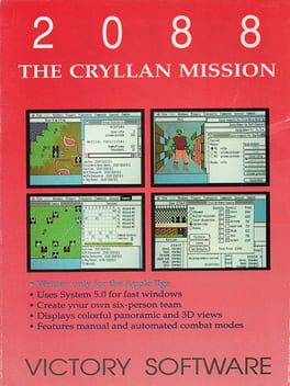 2088: The Cryllan Mission Cover
