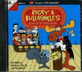 Rocky & Bullwinkle's Know-It-All Quiz Game Cover