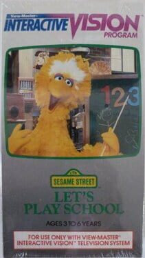 Sesame Street: Let's Play School Cover