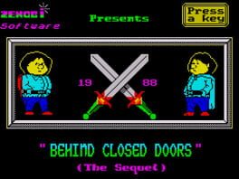 Behind Closed Doors (The Sequel) Cover