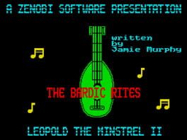 The Bardic Rites Cover